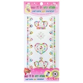 Colorful acrylic diamond gem stickers with crowns and hearts for kids' DIY crafts - Crown & Heart Gems / 10×22.5cm