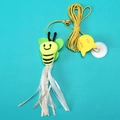 Abeille / Corde élastique jaune de 1,7 m