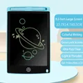 8.5 inch light blue LCD writing tablet with colorful screen and stylus for kids - 【Colorful】8.5 Inch Blue