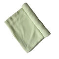 Elegant light green satin chiffon pleated scarf with a smooth and draped fabric texture - 180*70cm / Light Green (35#)