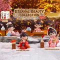 Chinese Four Beauties doll set in Four Seasons theme for desk and cake decor - Maiden Figurines Set of 4 (1247-6)