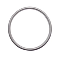 Close-up of elastic silver spring metal armbands for shirt sleeve styling and hold - Spring Bracelet Sleeve Garter / Silver
