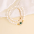 Dubbellaagse Parelketting Stijl (4#)