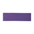 Elastic purple yoga headband for sports made of soft knitted moisture wicking fabric - Purple