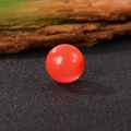 Single 20mm smooth red agate sphere crystal ball for DIY jewelry and feng shui decor - 20*20mm / Watermelon red