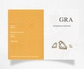 Authentic GRA Moissanite grading report and certificate for jewelry verification - GRA Certificate
