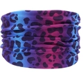 E-14 Blue Purple Gradient Leopard