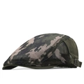 Dettaglio del tessuto a rete mimetica traspirante e fibbia laterale in metallo - M (55-60cm Regolabile) / Mimetico Verde Militare (02)