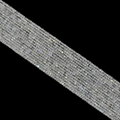 Faceted 2.5mm square moonstone beads with blue sheen for fashion jewelry making - White Labradorite