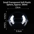 390ml clear plastic mousse ball container for Christmas cake decoration and gifts - Small Plastic Balls 10Pcs