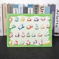 Educational wooden peg puzzle featuring colorful Arabic alphabet letters for early learning - A028 Arabic Alphabet Recognition