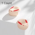 Paraspigoli in silicone a forma di coniglio rosa per la sicurezza dei bambini - Simpatico Coniglio Angolo Albicocca