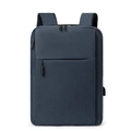 Zaino porta PC blu navy per uomo e donna con porta di ricarica USB esterna - Blu