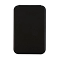 Miroir de maquillage pliable de bureau avec couverture en cuir PU noir de qualité - Petit / Noir Classique