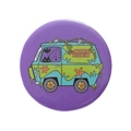 Mystery Machine cartoon cat tinplate badge pin for backpack accessories - Purple Cartoon Van
