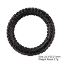Zirconia connector buckle in black paved finish for DIY jewelry with size specs - Style 3: Copper Micro-set Zircon Connecting Buckle