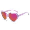 Purple Frame Purple Mirror Lens