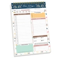 A5 daily planner notebook with time management schedule and cute rainbow cover design for students. - Make It Happen 02