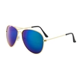 Gold Frame Blue Mirror