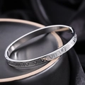 【86】silver 6mm Roman Numerals