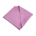 Solid lavender cotton pet bandana with premium stitched edges for small and large dogs - 45x45x65CM / Light Purple