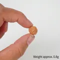 Mini boulette de viande pour maison de poupée, accessoire modèle alimentaire réaliste - Mini Boulette de Viande de 1 cm