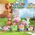 Crayon Shin-chan blind box figure with rotating base and glowing butt light feature - -143 No Green Pepper Wish / Full Set (6pcs)