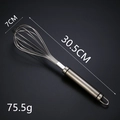 30.5cm SUS 304 stainless steel whisk with reinforced handle for baking and mixing - Large Whisk [304 Material]