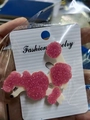 Elegant pink glitter poodle brooch for women featuring a sparkling white base design - Fuchsia Poodle