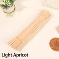 DIY plush pipe cleaners in light apricot color for handmade crafts and fuzzy creative toys - Approx 100Pcs (High Density) / Beige