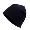 Men's winter fleece beanie in navy blue for outdoor skiing and windproof warmth - 55-59CM / Navy Blue