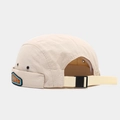 Khaki ripstop docker hat met RIDER-borduurwerk en verstelbare sluiting voor straatmode - Verstelbaar / Beige