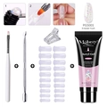 Emerald Youth Acryl Gel nail extension kit with 15ml tube and application tools - Emerald Youth (Glitter)