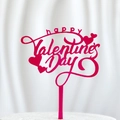 Valentine's Day Rose Red 2 (approx. 10.5cm Wide)
