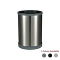 Portaposate da cucina rotante in acciaio inossidabile, disponibile in 3 colori - Secchio portaoggetti girevole / Cachi