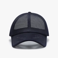 Berretto da baseball classico blu navy in mesh traspirante con visiera curva sportiva - Regolabile / Blu navy