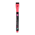 Erasable liquid chalk marker with bright pink magnetic cap and sleek black barrel - Magnetic Cap Eraser Black Barrel / Red