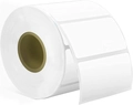 Roll of premium white self-adhesive thermal shipping labels on a brown cardboard core - 2.25*1.25 Inch-1000pcs (Roll) / White