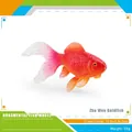 Realistic orange and white Shubunkin goldfish figurine model toy for home decoration - Shubunkin Goldfish (PL127-1937)