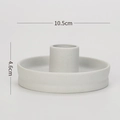 Straight Base Plain White