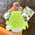 Niedliches grünes Panda-Magnet-Zeichenbrett Schlüsselanhänger sensorisches Fidget-Spielzeug. - Panda Magnetisches Zeichenbrett / Grün