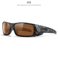 Occhiali da sole sportivi KDEAM polarizzati con montatura camouflage grigio e lenti marroni - C13-Montatura Camouflage/Lenti Marroni Non Specchiate