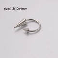 Spike & Ball Horseshoe-1.2*10*4mm