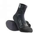 3mm camouflage neoprene diving socks with anti-slip soccer pattern soles and reinforced toe - Military Green Bw3039-j / M (size 38-39)