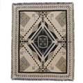 Bohemian geometric woven blanket with tassels for outdoor camping and home decor - Bohemian Geometric-XT2023-1 / 130X160 CM