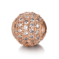 6mm / Rose Gold with White Zirconia