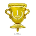 Golden winner trophy foil balloon 62.5x74cm for sports party decoration supplies - Trophy Cup