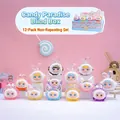 Figurines blind box Candy Paradise en peluche aux couleurs pastel et détails doux - Set 12 Candy Paradise/Boîte Complète