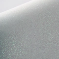 Sparkling white glitter fabric with colorful sequins for DIY Christmas gift wrapping - 1.37*0.5 Meters / Silver