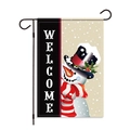 Garden Flag 03 (Welcome Snowman)